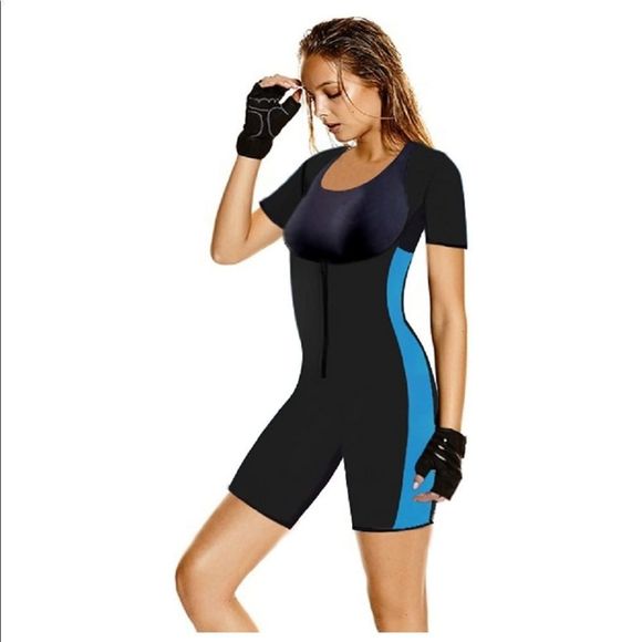 Bakerdani Womens One Piece Reversible Quality Body Building Workout Bodysuit - Picture 1 of 4